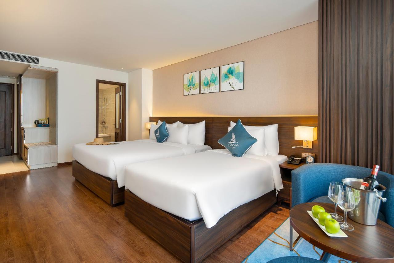 Canvas Danang Beach Hotel Luaran gambar