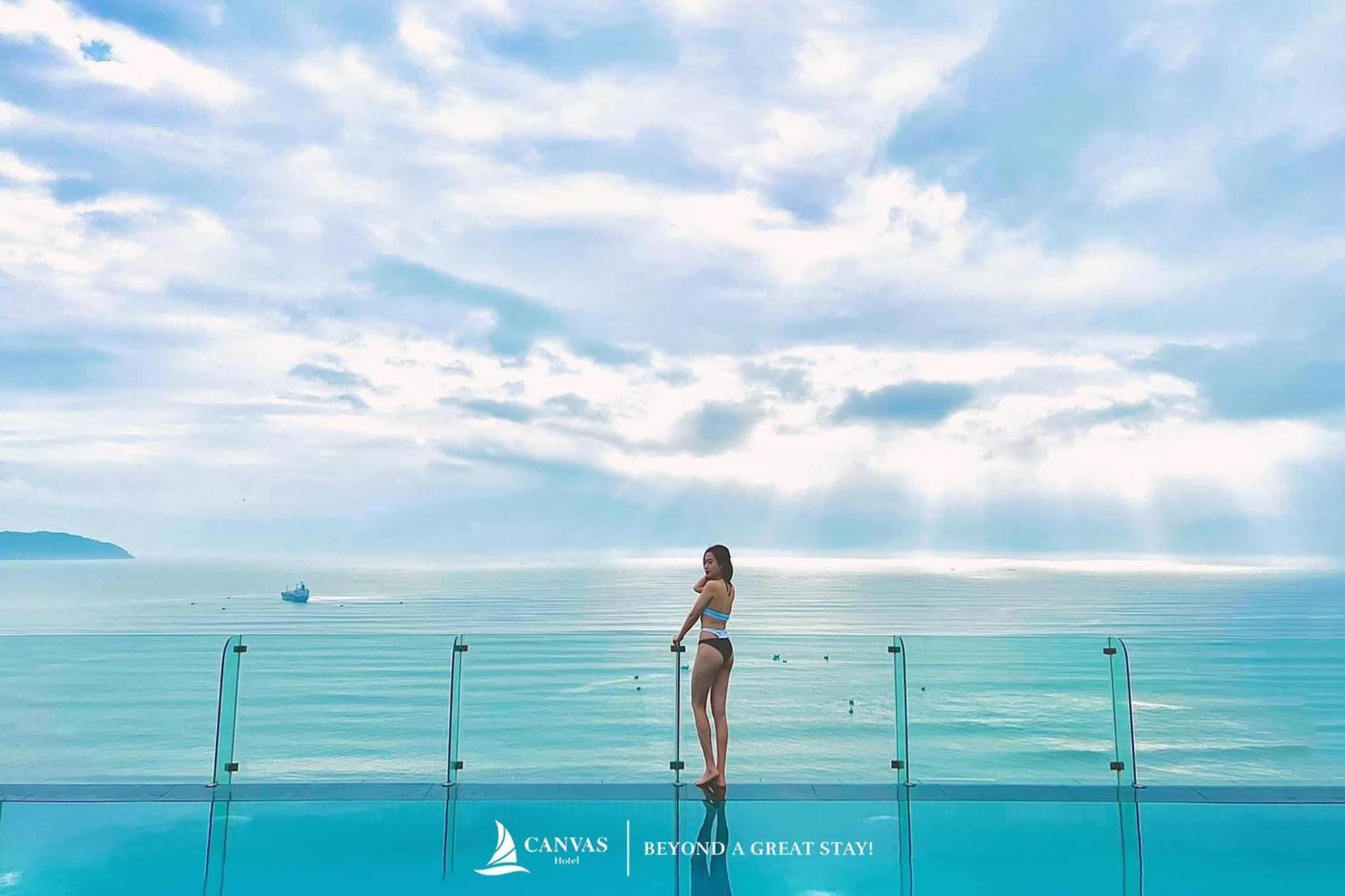 Canvas Danang Beach Hotel Luaran gambar