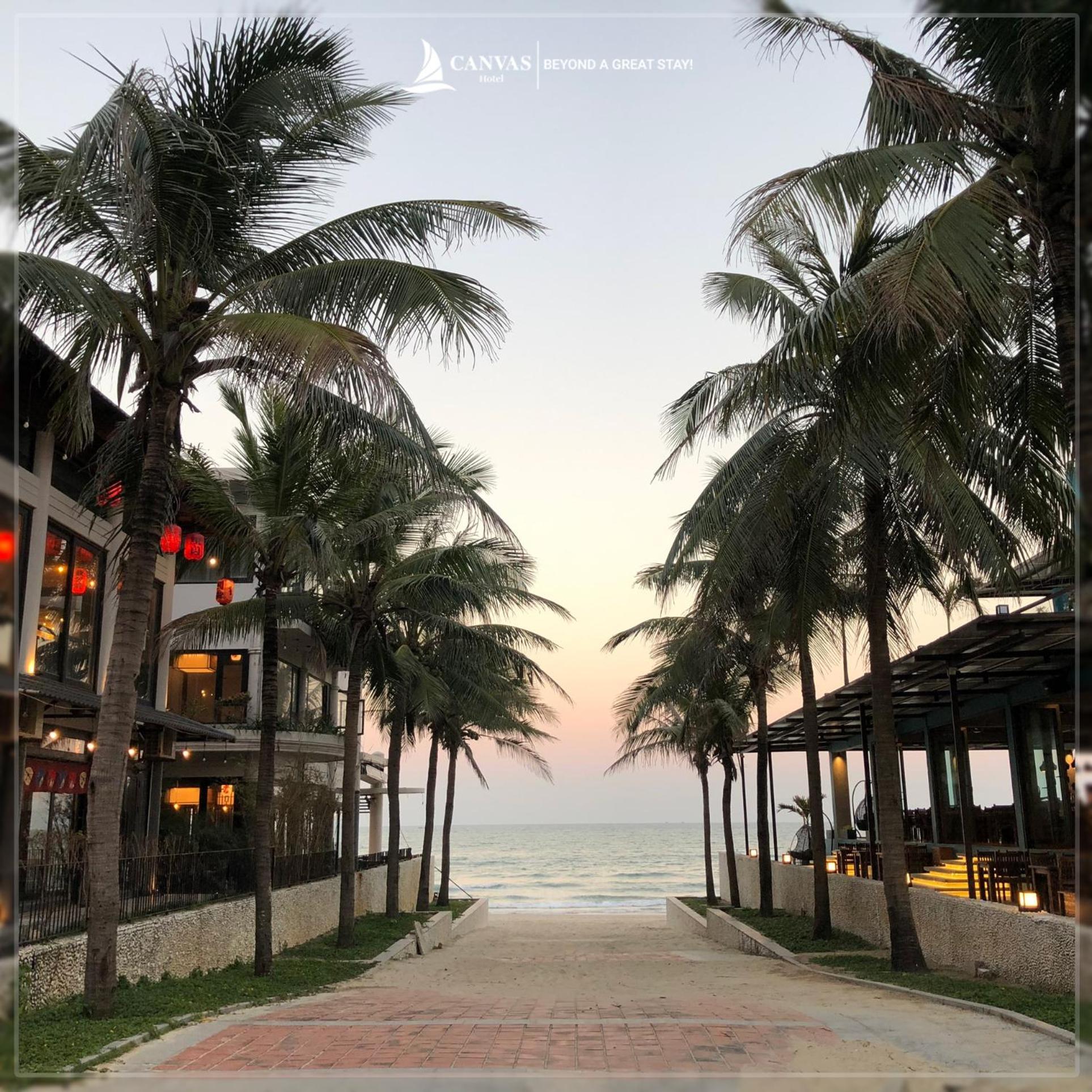 Canvas Danang Beach Hotel Luaran gambar