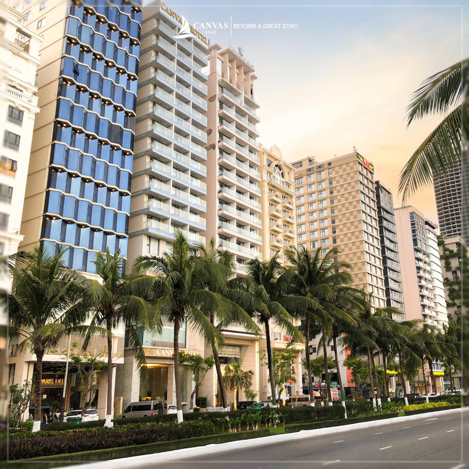 Canvas Danang Beach Hotel Luaran gambar