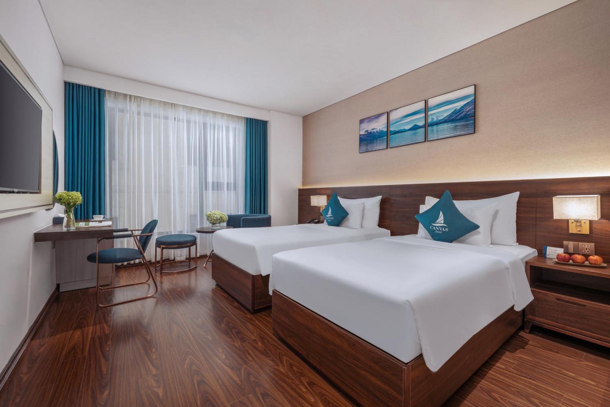 Canvas Danang Beach Hotel Luaran gambar