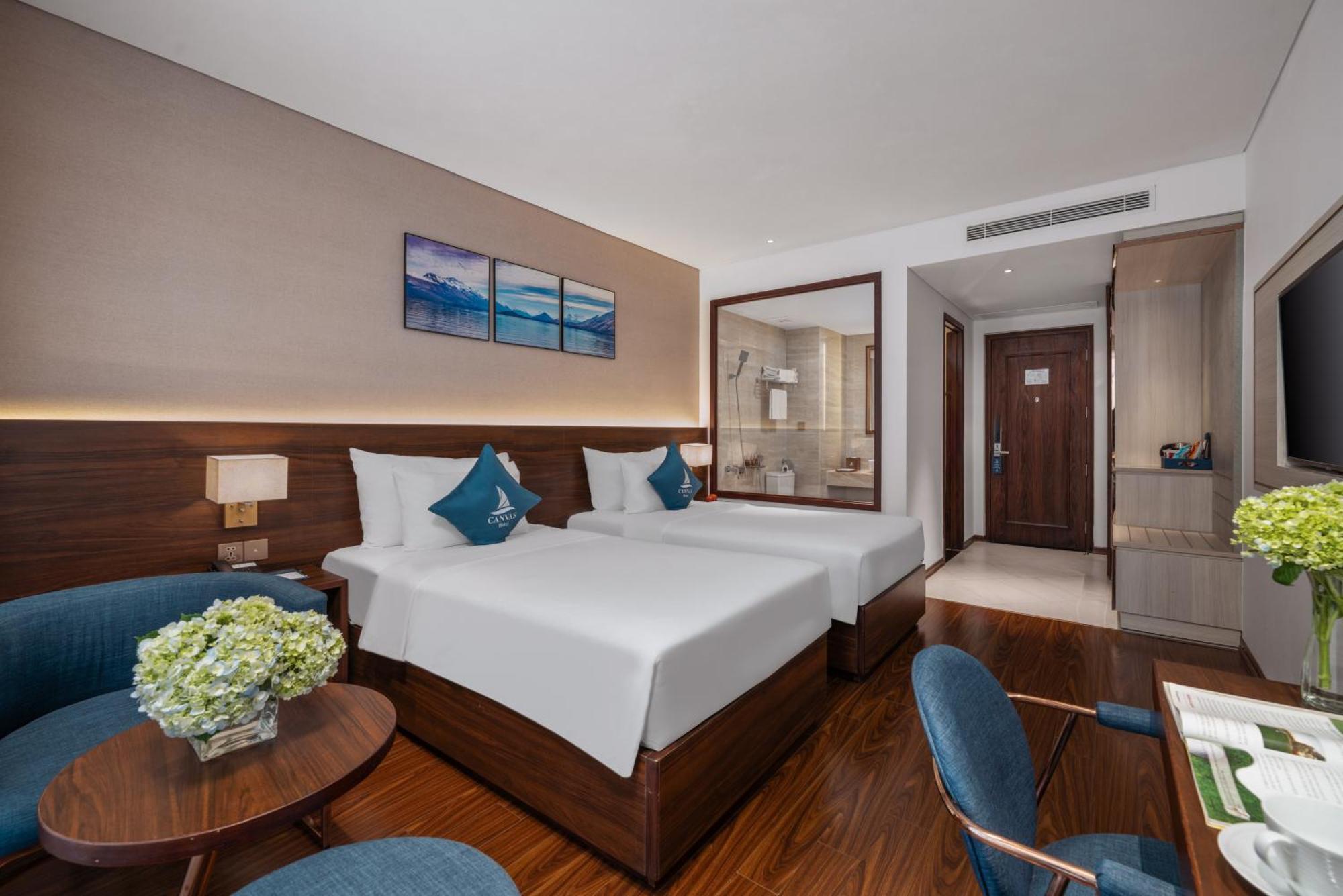 Canvas Danang Beach Hotel Luaran gambar